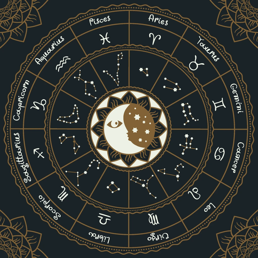 Солнце и Зодиакальный круг. Луна в зодиакальном круге. Астрология солнце и Луна. Солнце Зодиак.