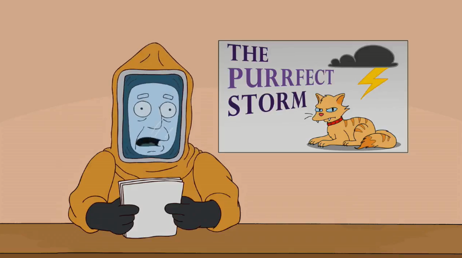 Эпидемия кошачьего гриппа в Спрингфилде //Симпсоны (The Simpsons), s22e06 © 20th Century Fox Film Corporation