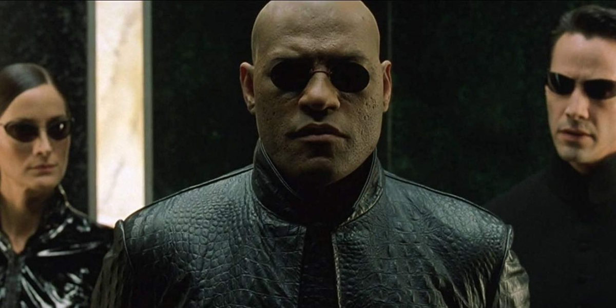 Кадр из фильма "Матрица"