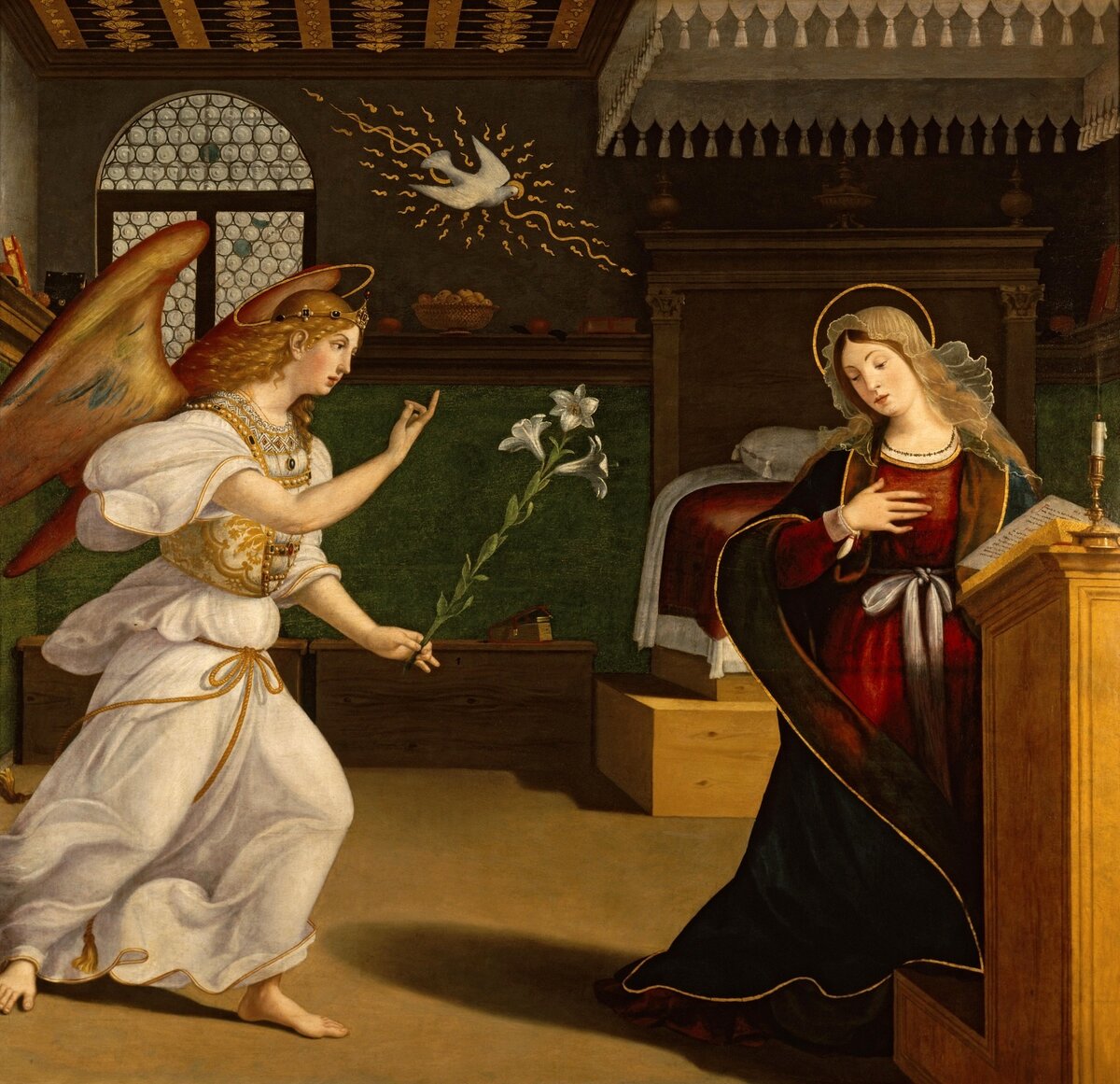 Андреа Превитали, «Благовещение»
, 1525 г