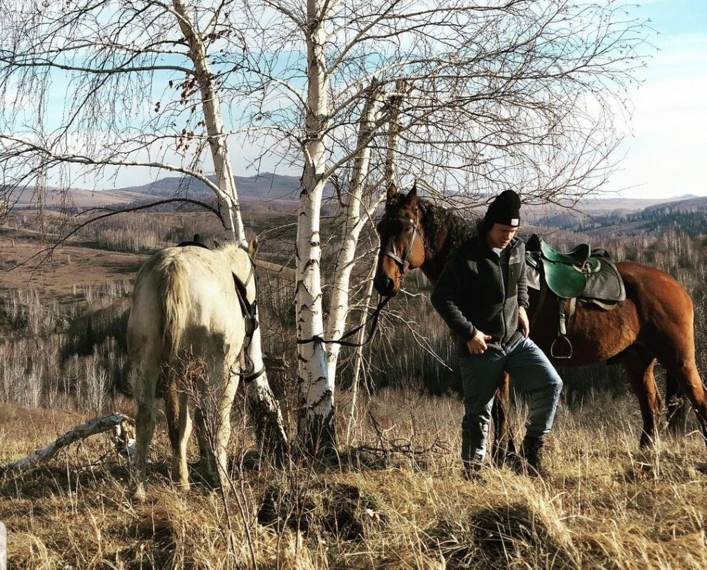 Фото: Артемий Панарин на Алтае / Инстаграм А.Панарина 