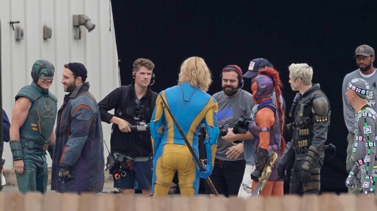                       Кадры со сьемочной площадки