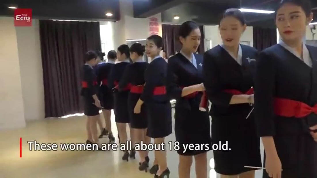 Кадр из ролика с ЮТуб канала Chinanews.com