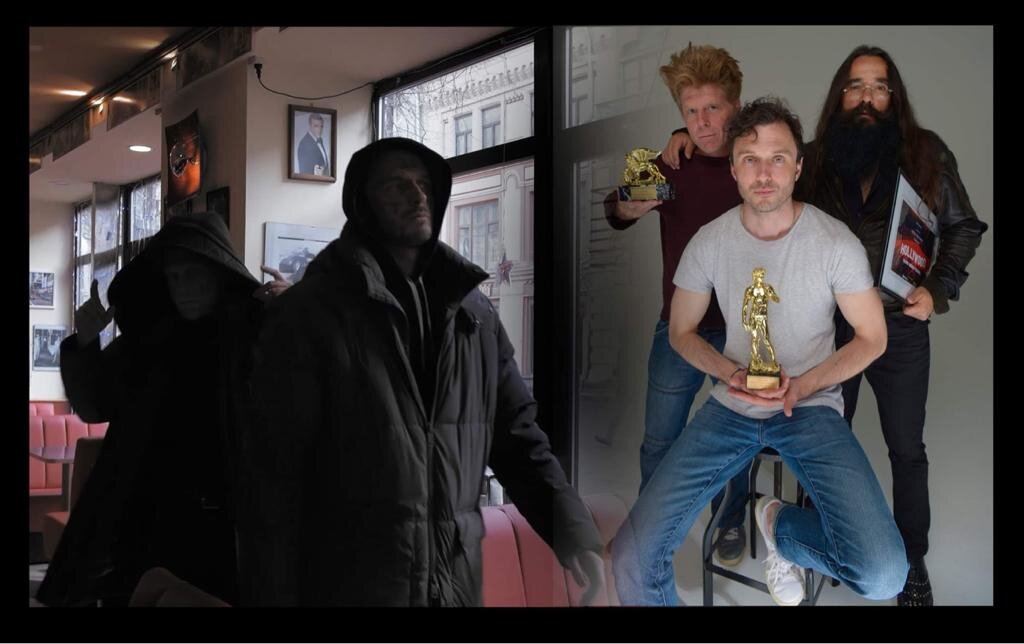 актёры, утверждённые на одни из главных ролей фильма «Брат 3»: Василий Карпенко и Оливье Сиу и режиссёр Валерий Переверзев.