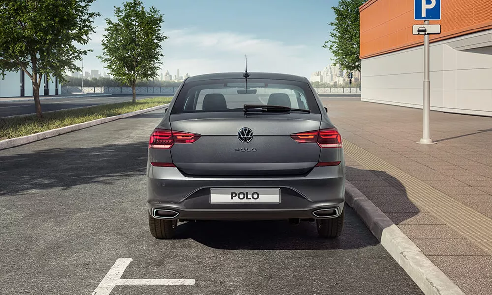 Новый Volkswagen Polo. Вид сзади. Фото с официального сайта