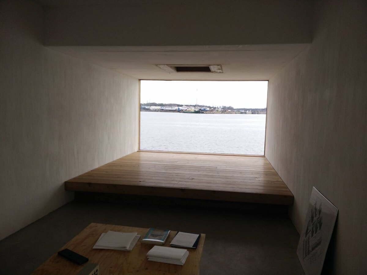 Вид из окна "сауны"