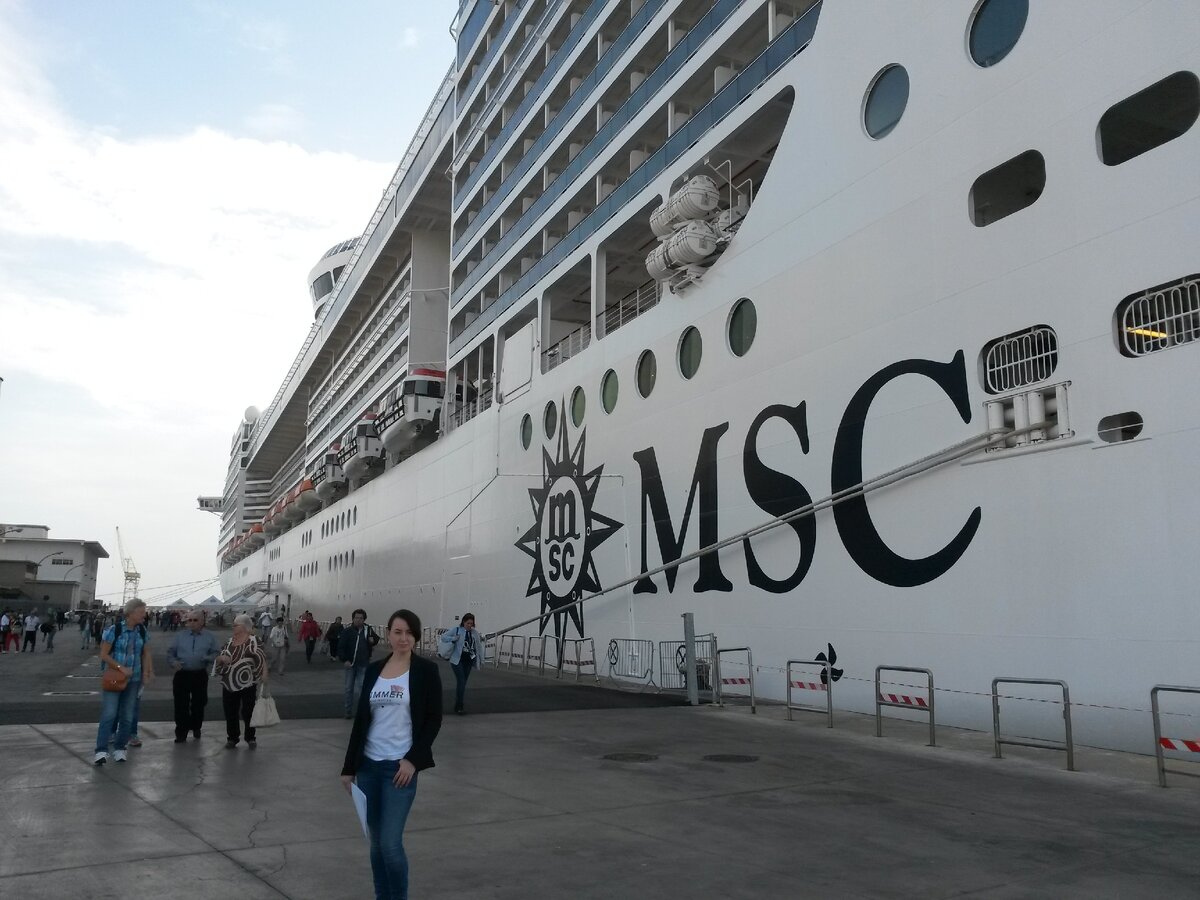 5* лайнера итальянской компании MSC, фото из архива автора