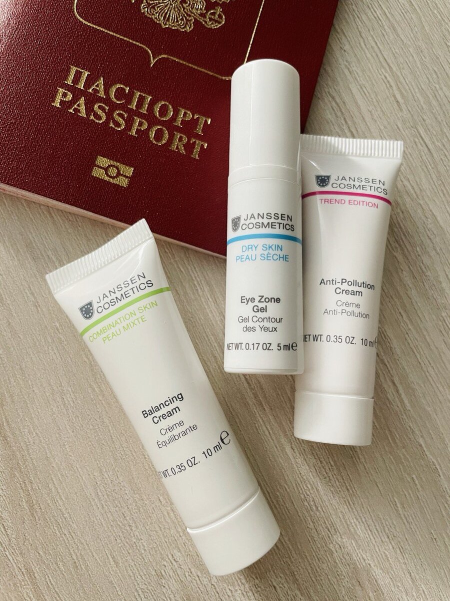 Travel-размер компактная косметика для путешествий Janssen Cosmetics