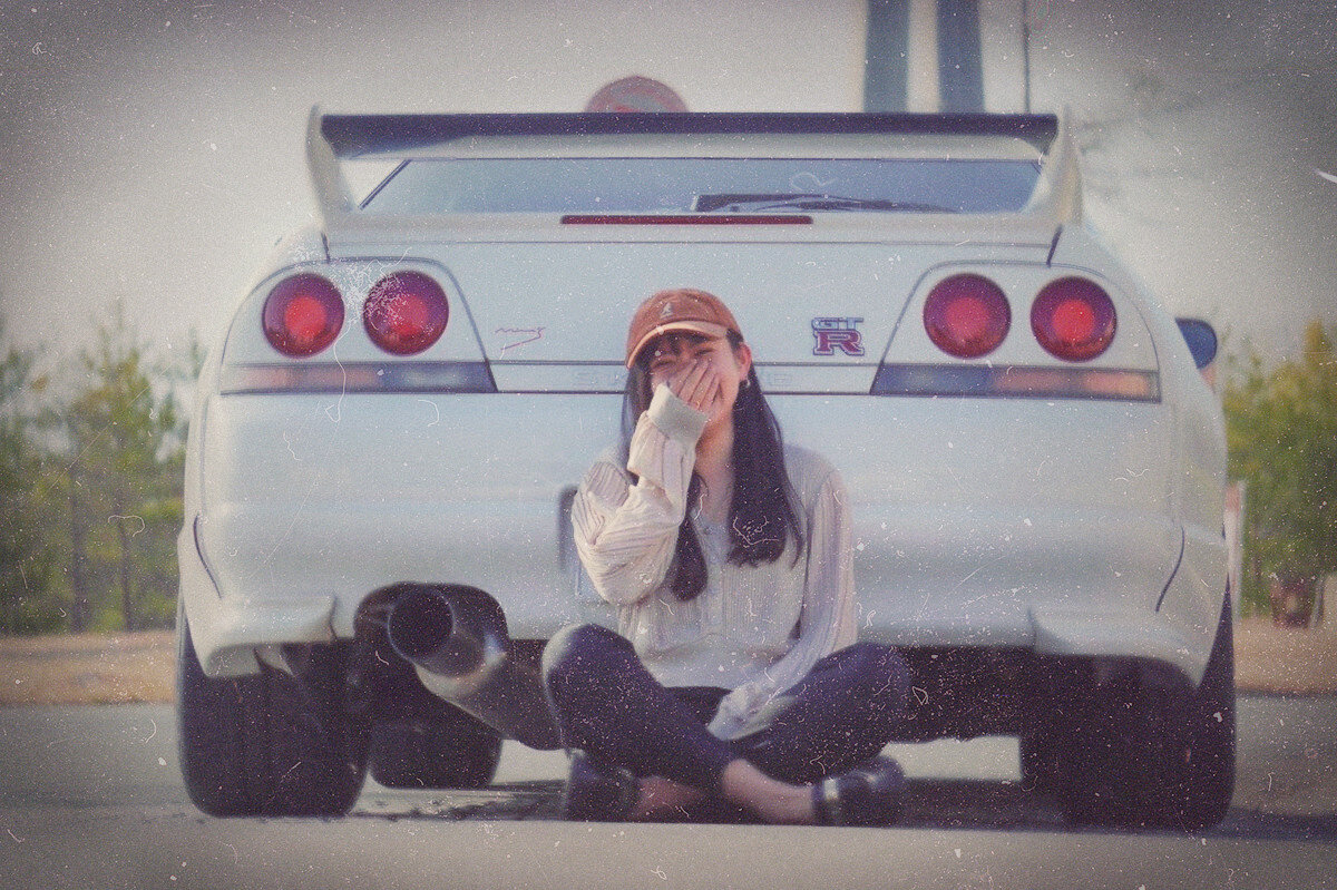Nissan дрифт Япония 1990