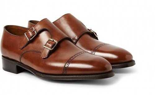 Монки - полуботинки с  чересподъемным ремнём (Geraro Rshtuni)