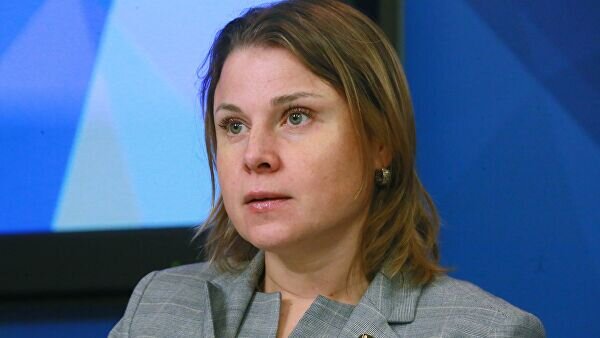    Двукратная олимпийская чемпионка по биатлону Анна Богалий на пресс-конференции на тему: "100 дней до начала первых зимних Международных спортивных игр "Дети Азии" в Международном мультимедийном пресс-центре МИА "Россия сегодня".© РИА Новости / Александр Натрускин