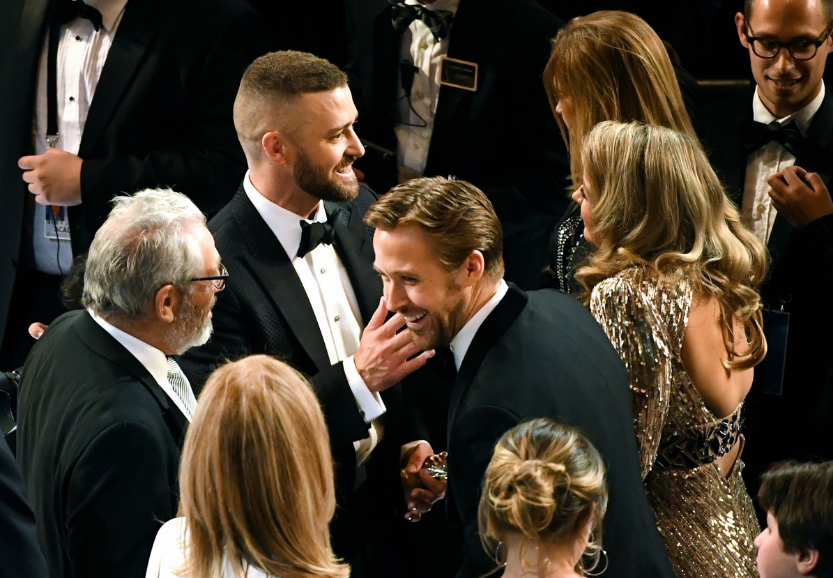 Гослинг и Тимберлейк. Justin Timberlake and Ryan Gosling:. Выступление райана гослинга на оскаре 2024