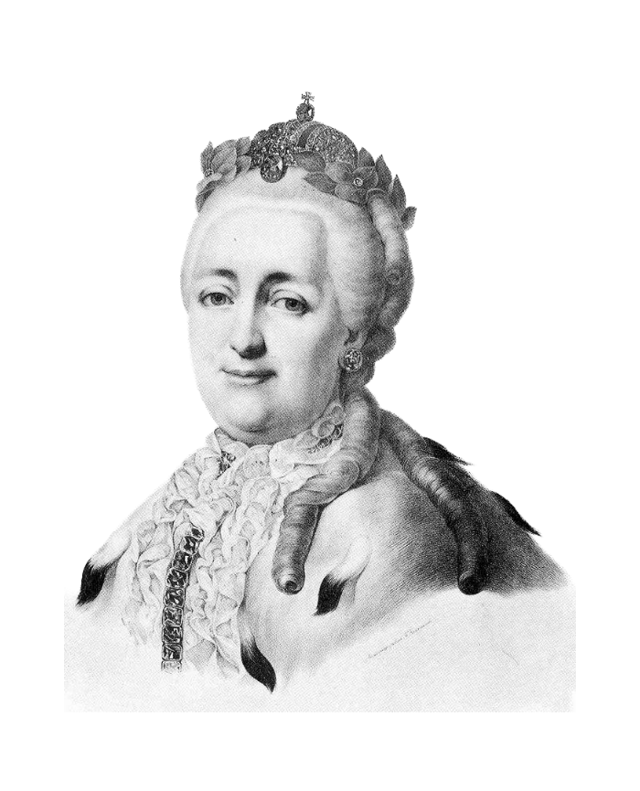 Императрица- писательница. Вела заочную полемику с Фонвизиным. Не долюбливала его.