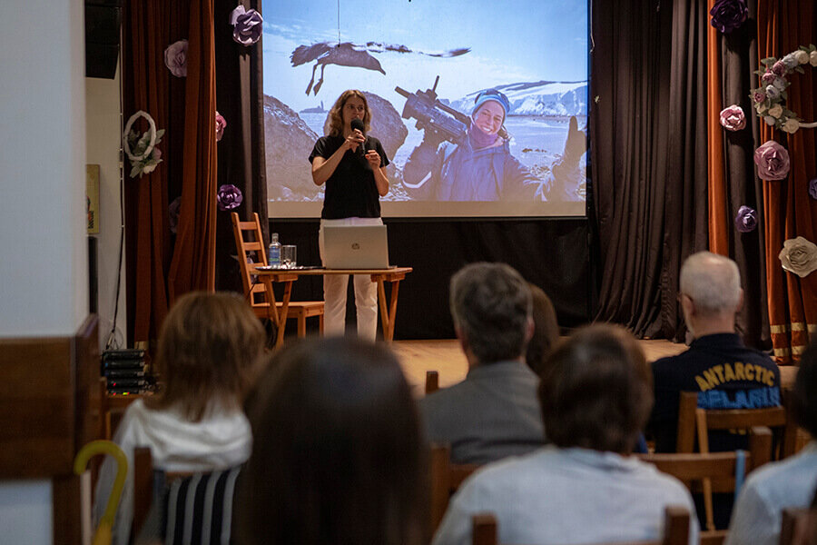 На показе фильма «Остров Буромского»