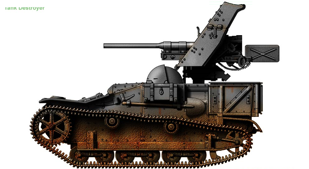 3,7cm Pak-36 auf Infanteriaschlepper UE (f)