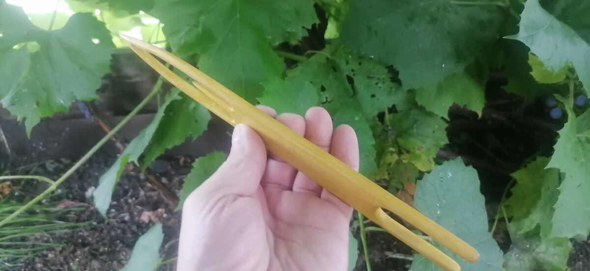 Вид деревянного челнока с боку, большим и толстым его не делают так как сила не прикладывается 