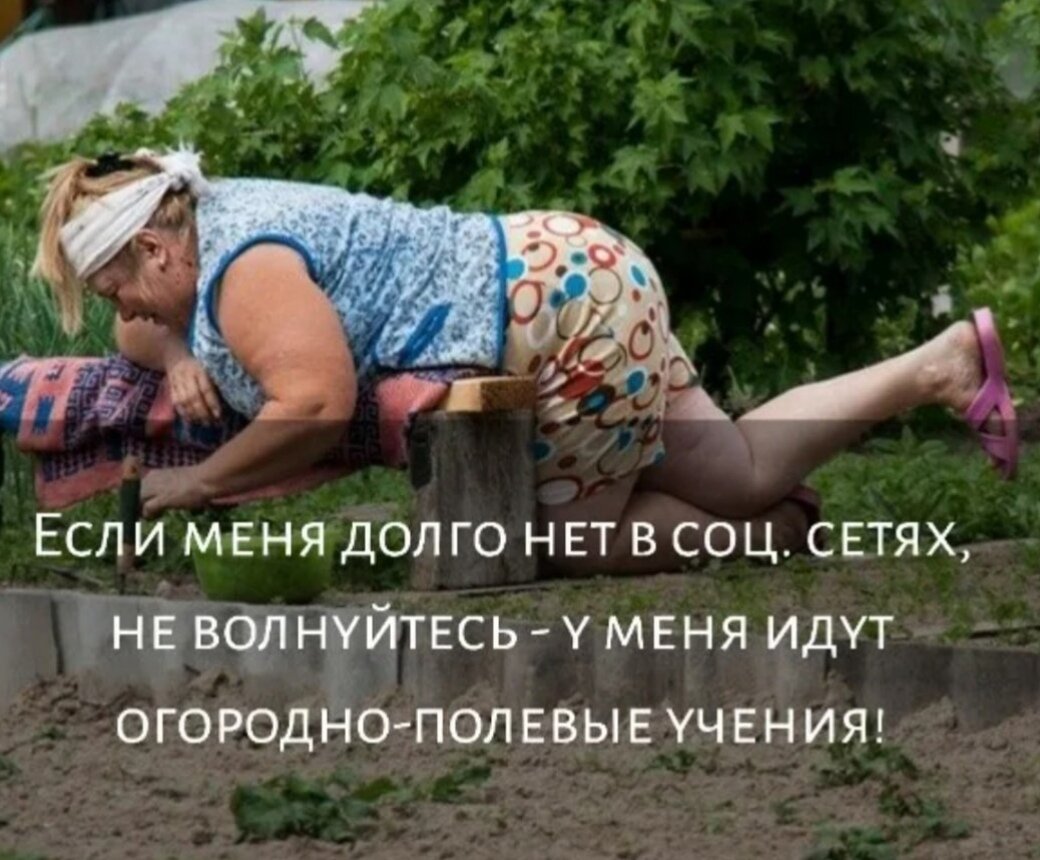 Смешные женщины на даче