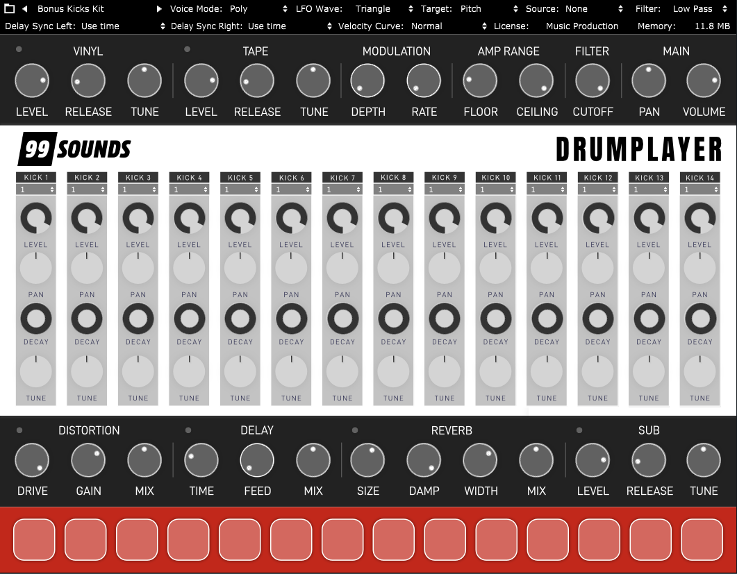 БЕСПЛАТНО! Ромплер DRUMPLAYER от Sample Science и 99Sounds. 20  разнообразных банков ударных за просто так! | SYNTH10 | Дзен