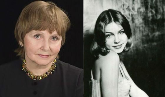    На фото: Людмила Крылова и юная Марина Зудина
