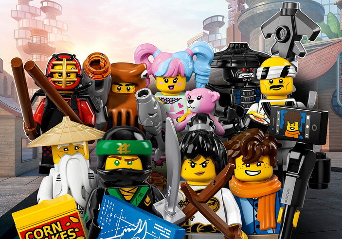 LEGO Minifigures 71019. Ninjago.