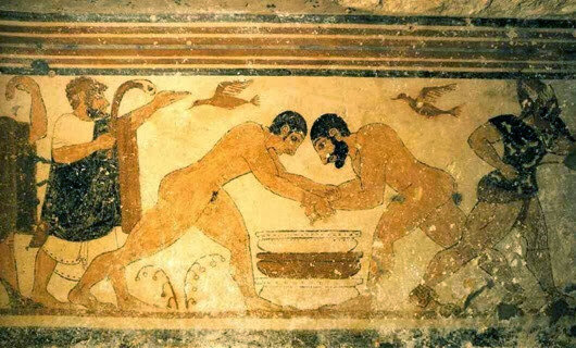 
 Панафинейские игры. Изображение на амфоре