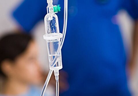  Внутривенное вливание при высоком уровне глюкозы