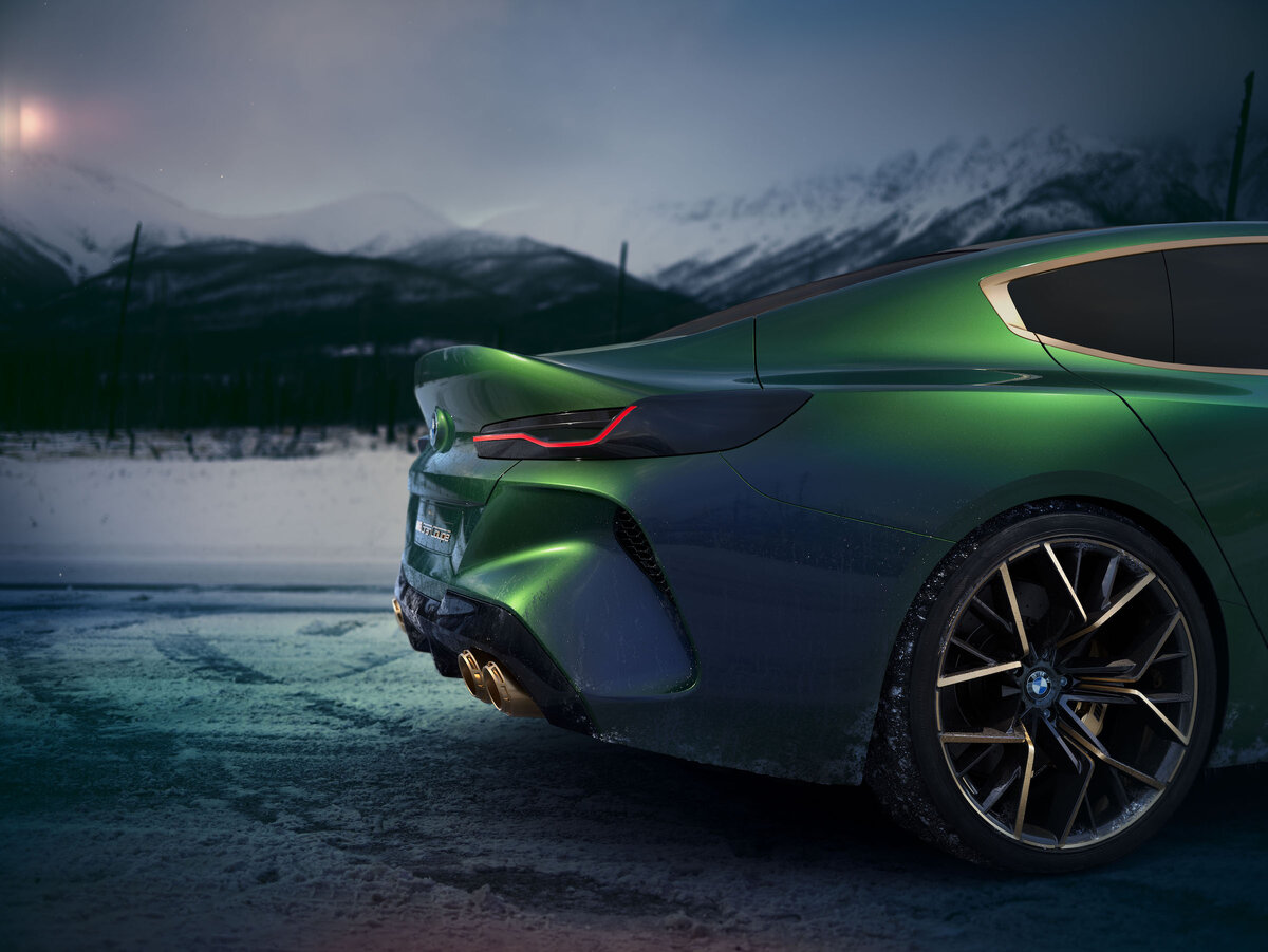 BMW m8 Gran Coupe Concept