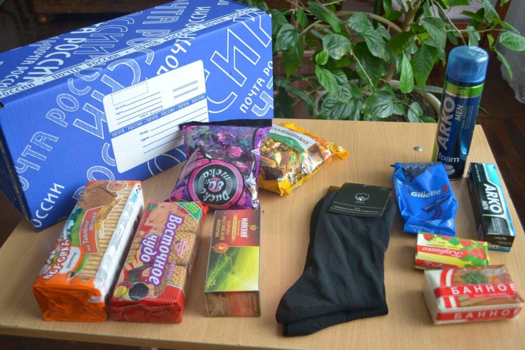 посылка солдату список