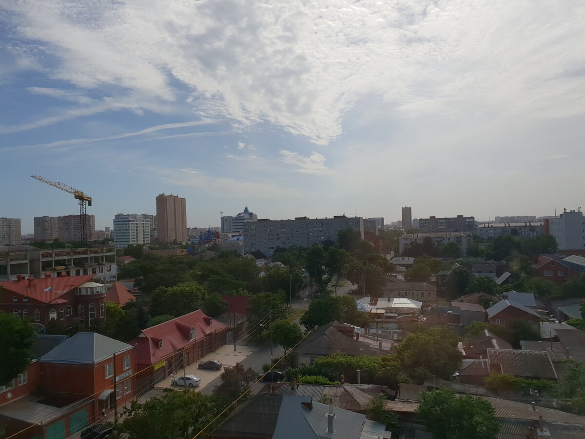 Вид на город