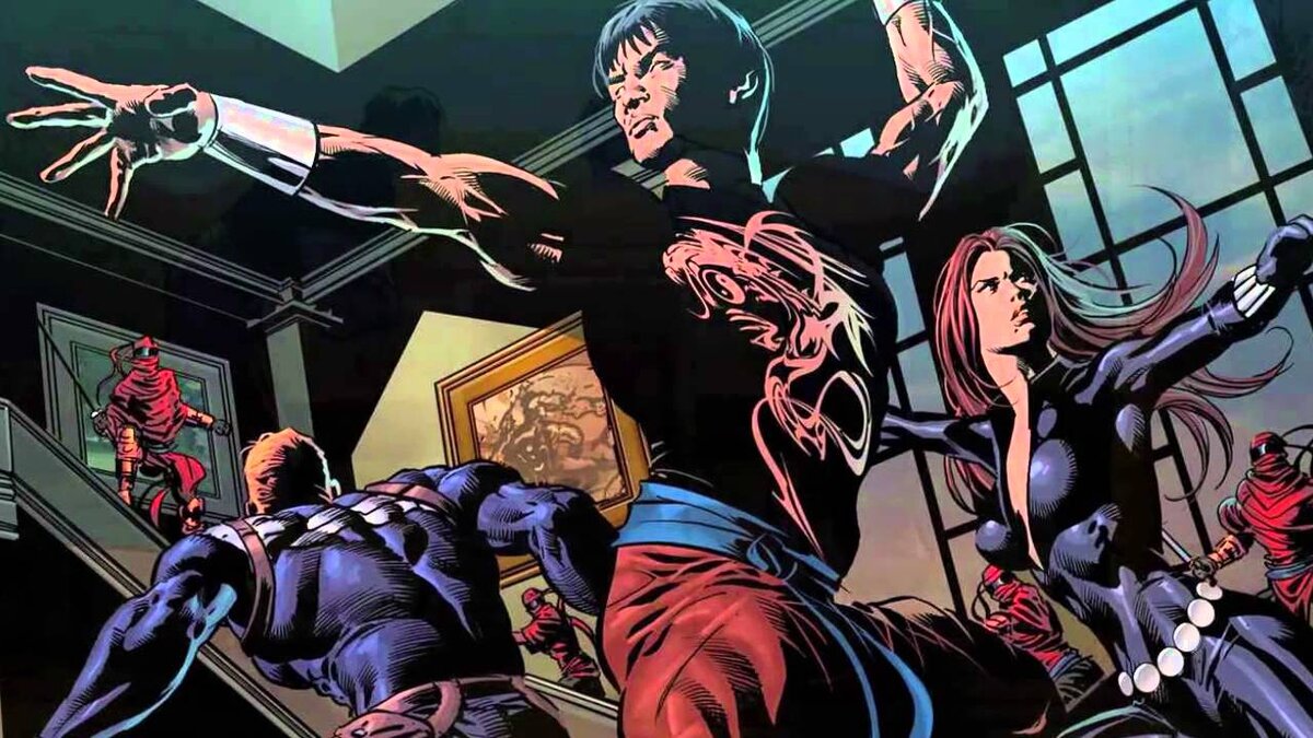 Кадр из комикса «Шанг-Чи»