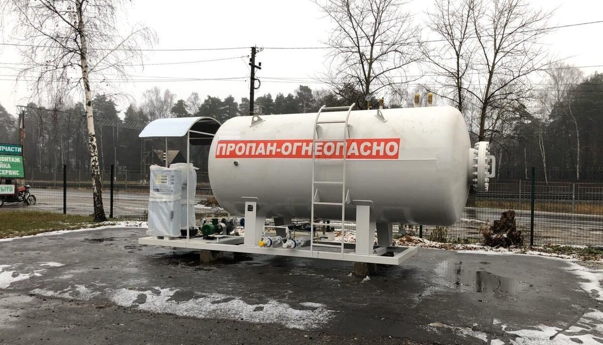 Модульная АГЗС обёмом 10 000 литров