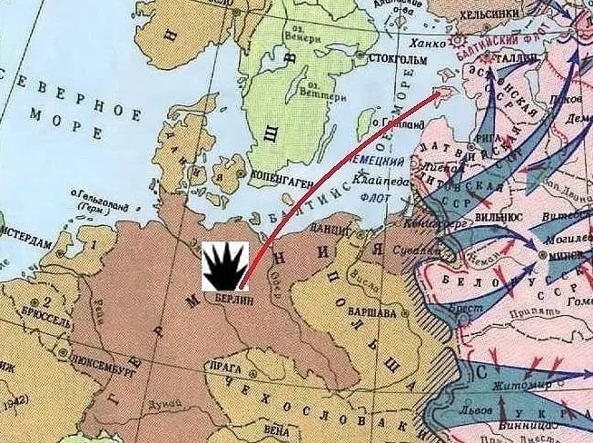 План вылета