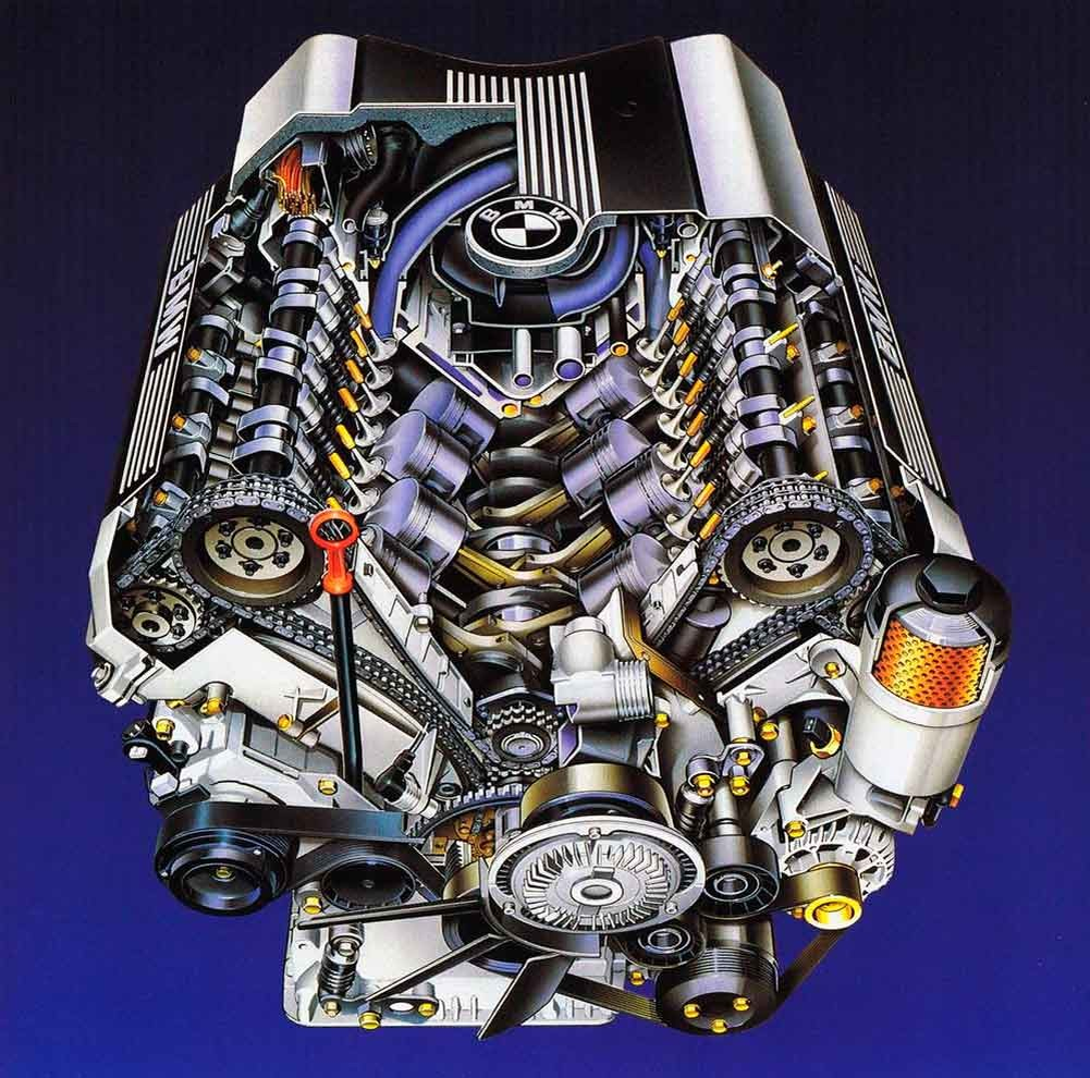 В образная шестерка. BMW m62. Мотор v8 BMW. BMW m60 v8. Двигатель в8 БМВ.