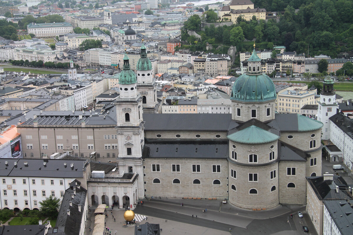                           Кафедральный собор города Зальцбурга