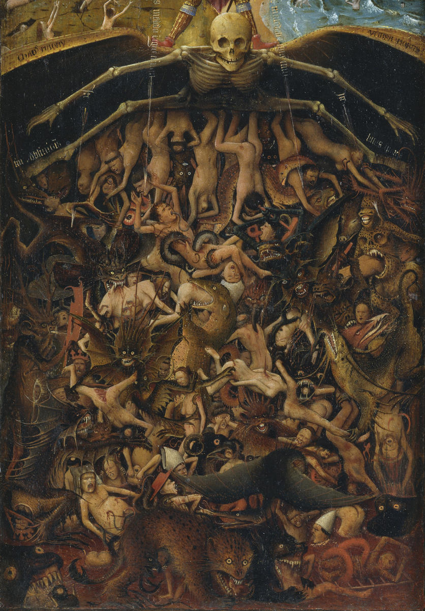 Ян ван Эйк, диптих "Страшный суд" (фрагмент)