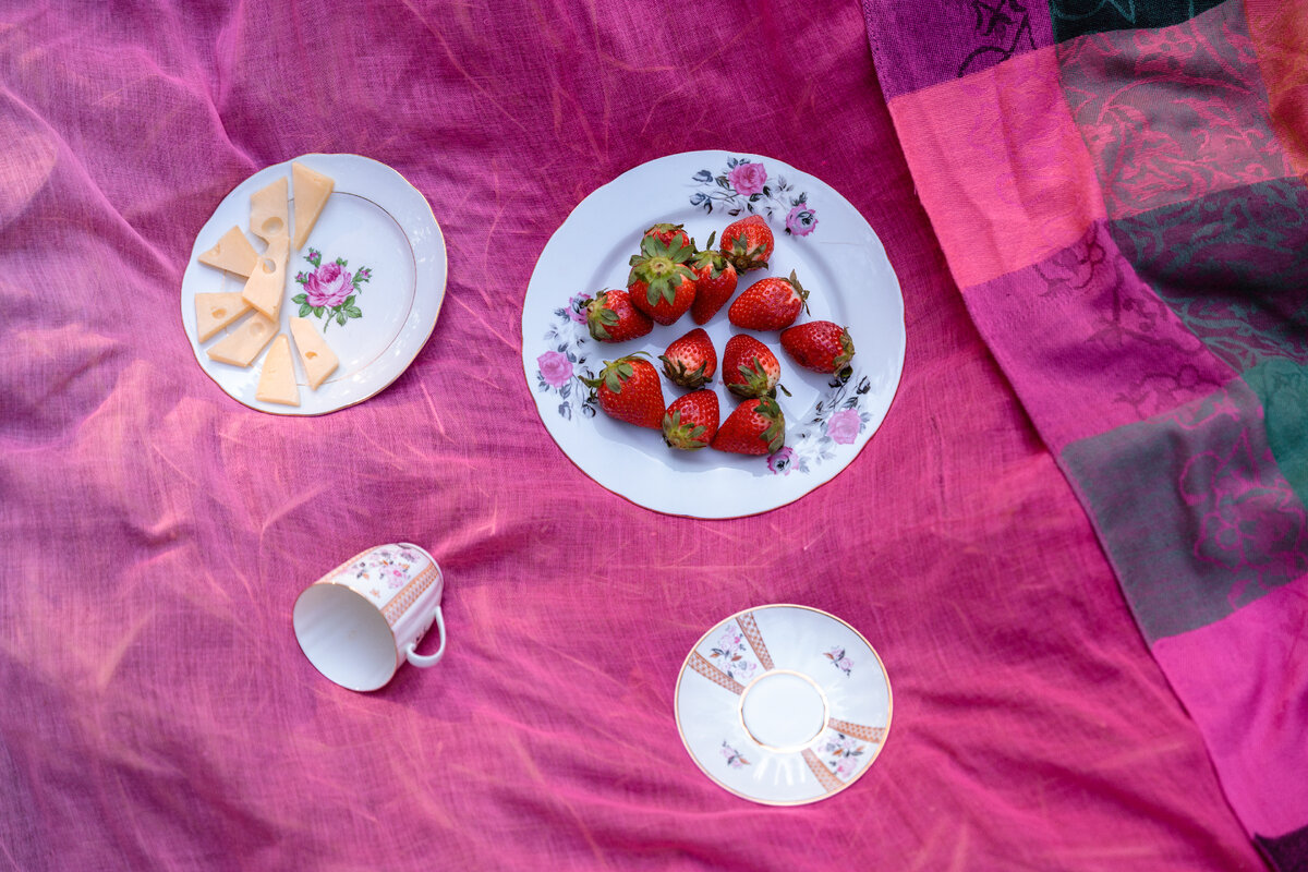 Пикник на холме Яникул в Риме