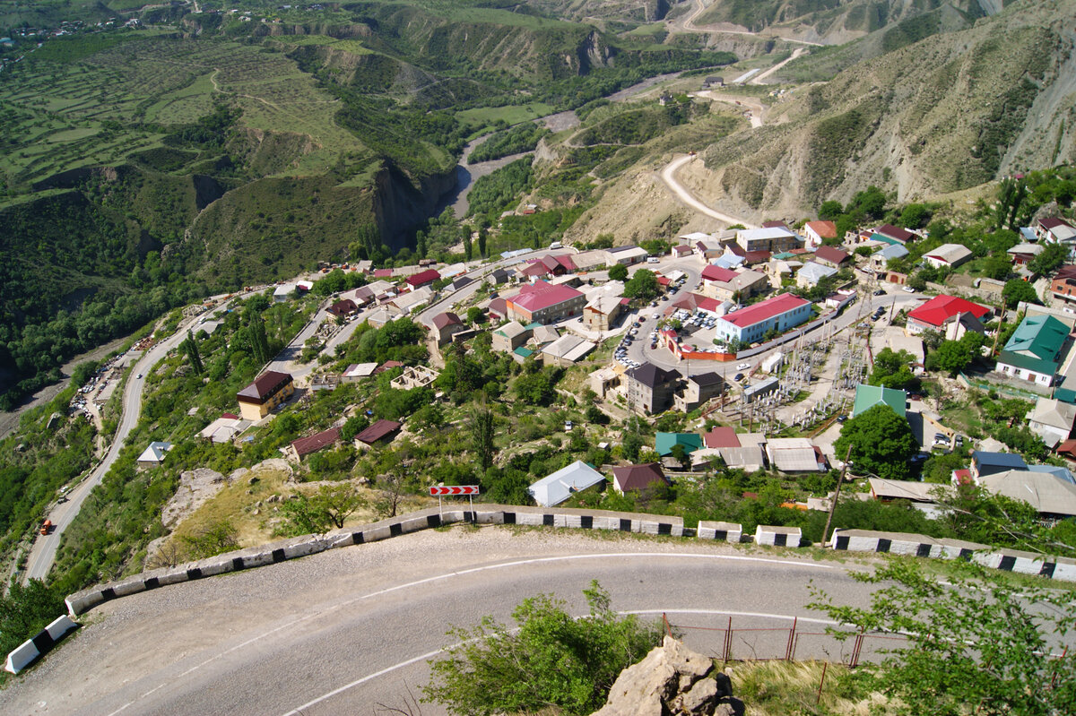 дорога в аул Гуниб