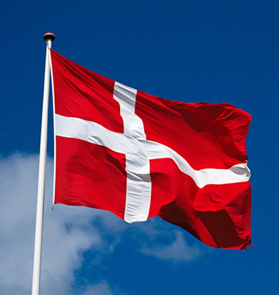 Королевство Дания флаг