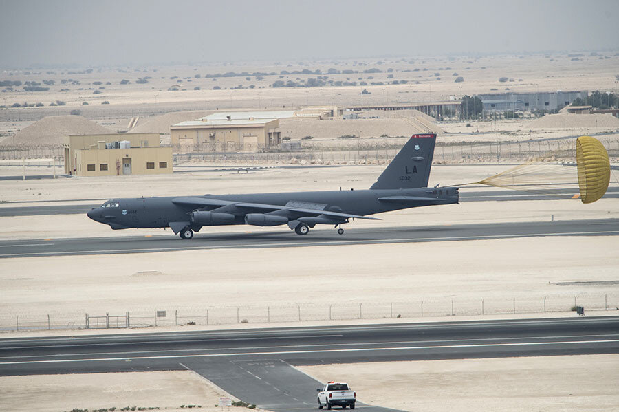 Крупнейшая авиабаза ВВС США расположена в Катаре.