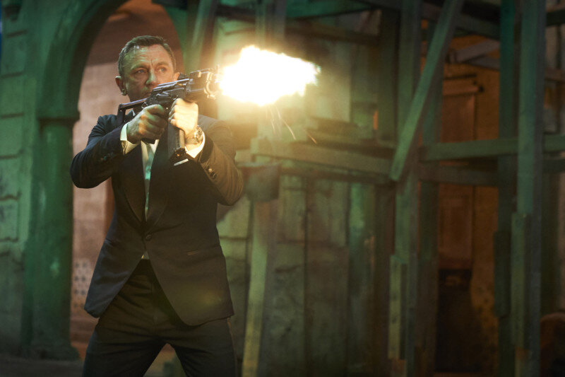 На съемках новой части Бондианы. Фото: Никола Дав