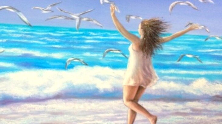 Художник Андрей Багно "На крыльях счастья". Источник: violity.com