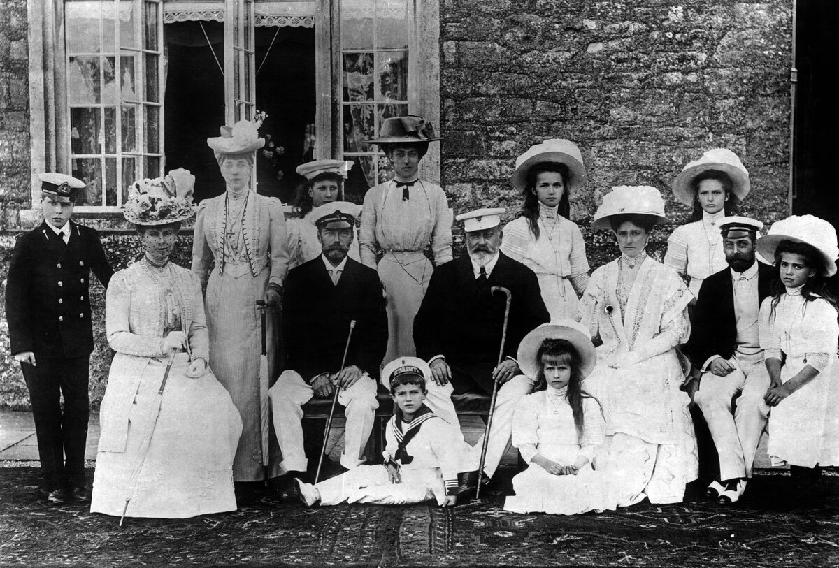 Николай II в гостях у Георга V