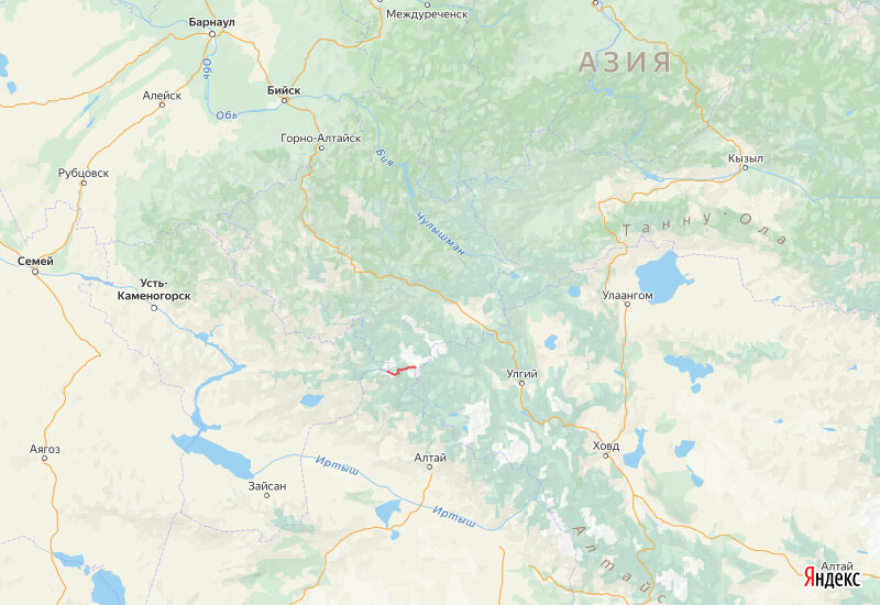 Российско-Китайская граница (Республика Алтай – Синьцзян-Уйгурский автономный район)