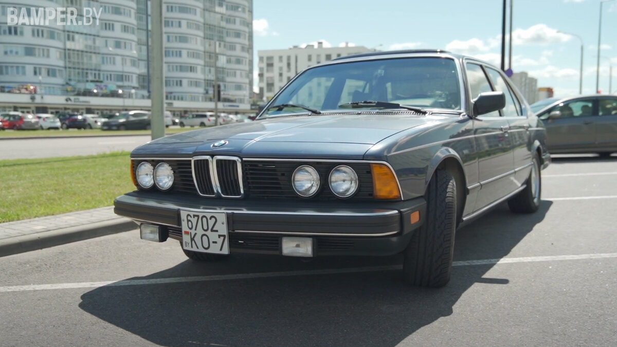 BMW e24 акула черная