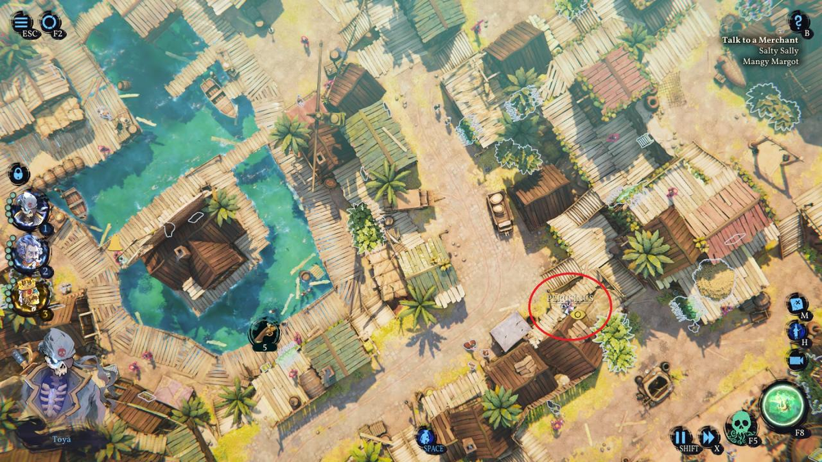 ✅Этот гайд по игре Shadow Gambit: The Cursed Crew поможет вам найти всех разработчиков на разных картах. При игре вам следует нажать «h», чтобы выделить врагов и видеть их имена.-70