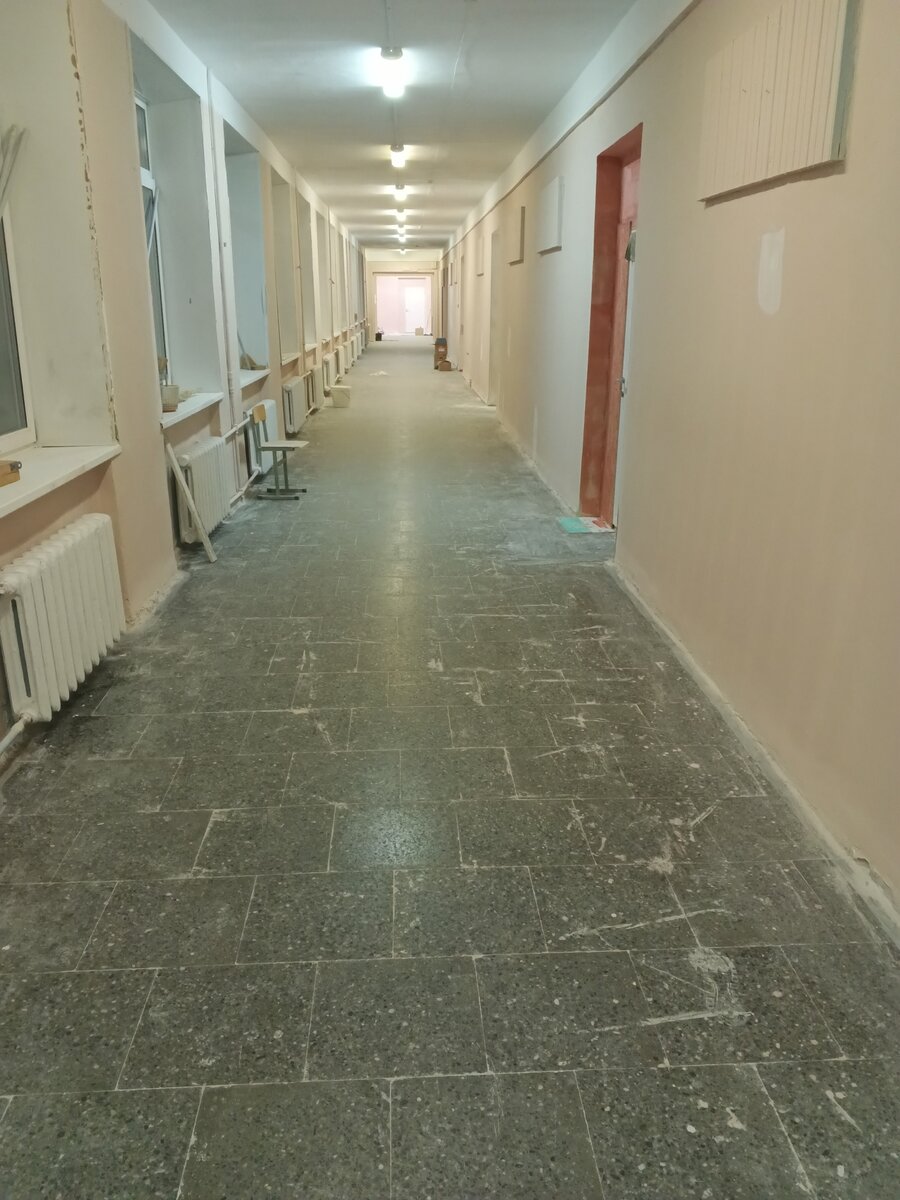    В школе Карелии продолжается ремонтстраница Дмитрия Зацепина в соцсетях