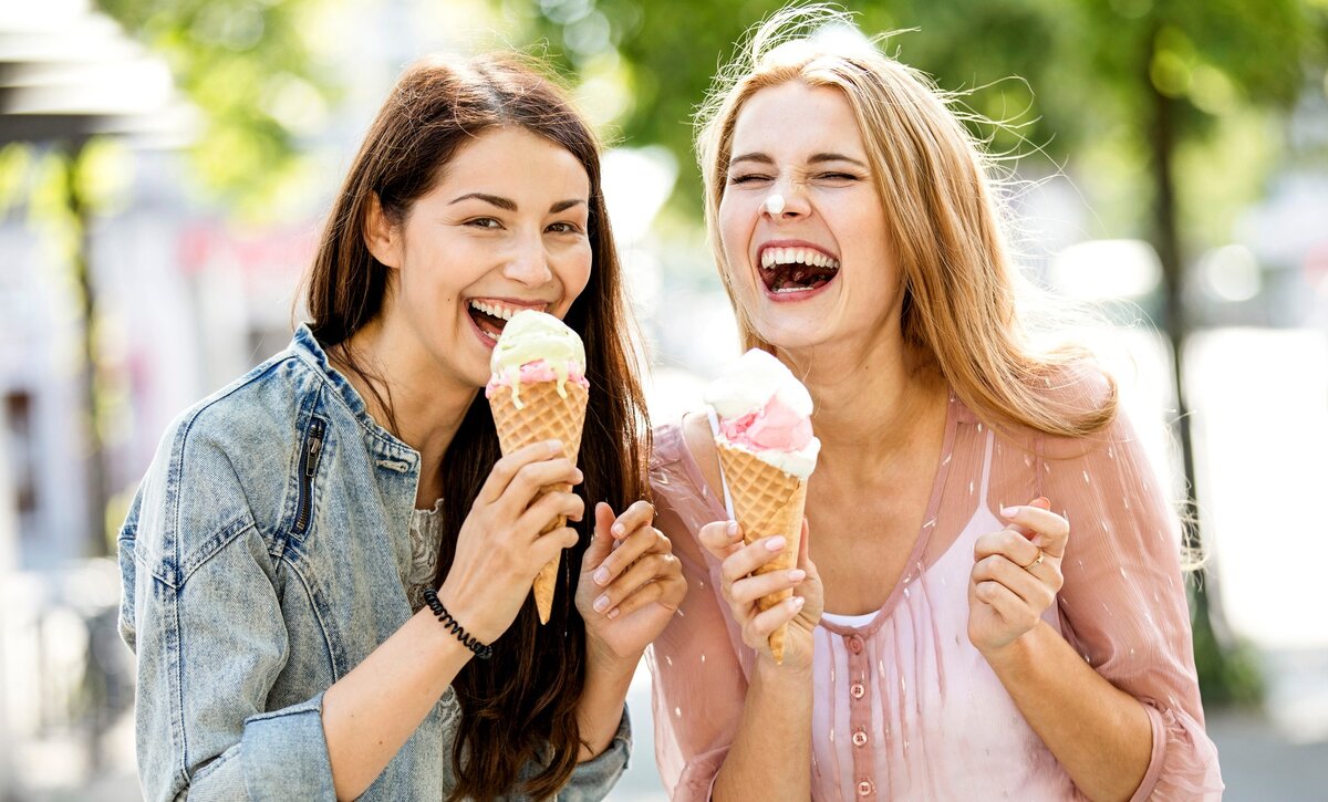 Мороженое. Радость.