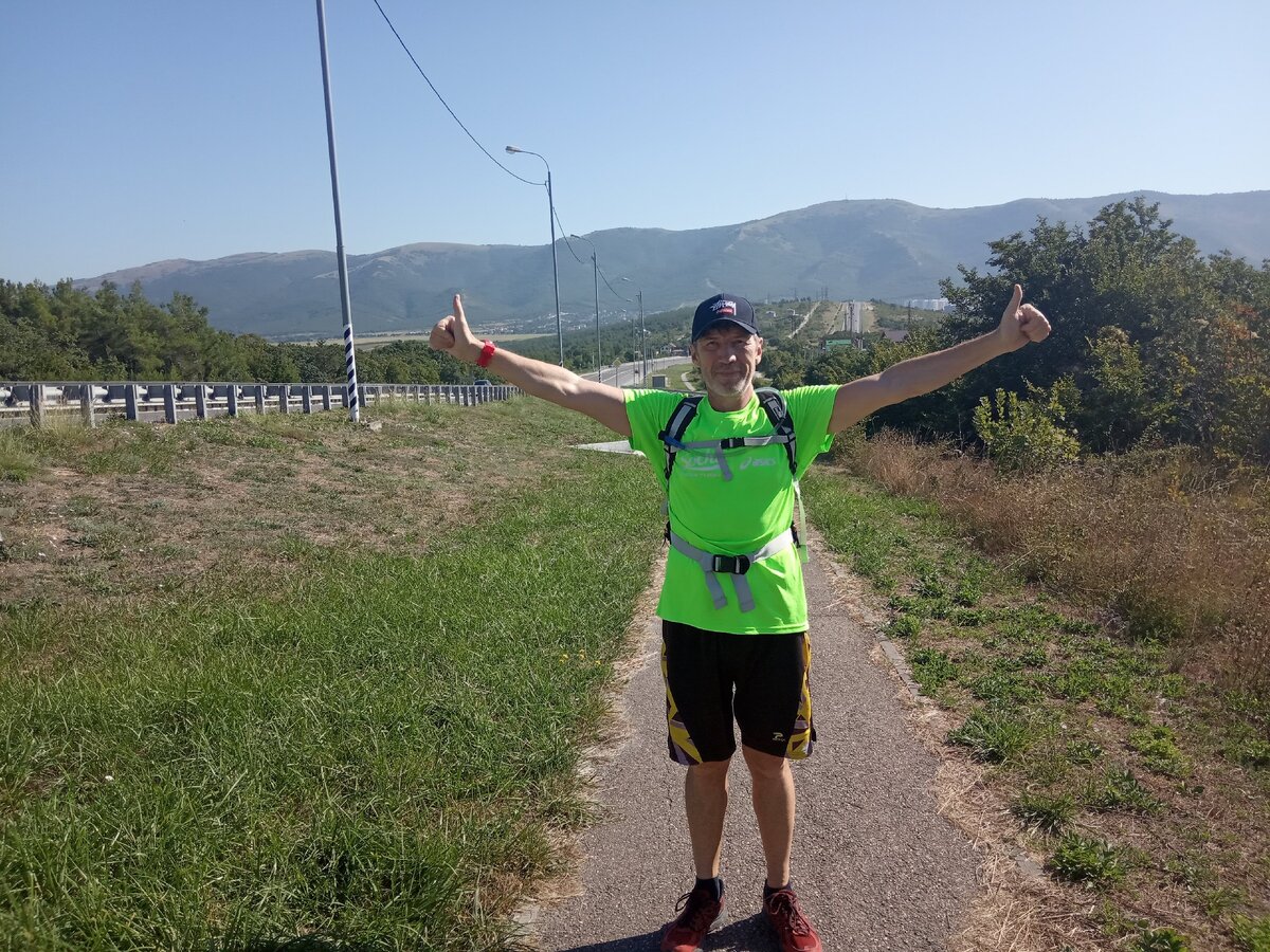 Фото с пробежки на 27 км