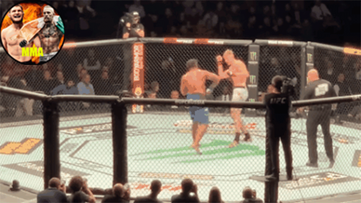 Началось зрелище.