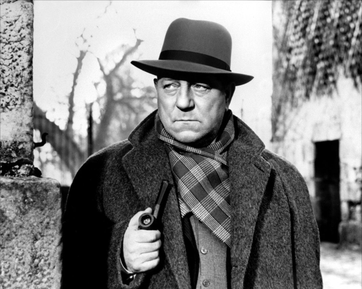 Photo Maigret Voit Red - Jean Gabin